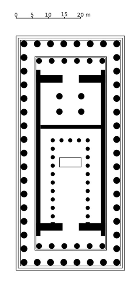 Figure N.2. The Parthenon's floor plan | Download Scientific Diagram