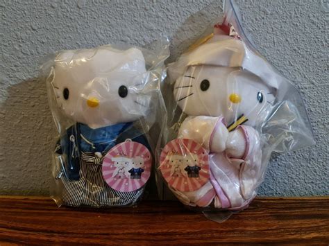 McDonald's Hello Kitty Couple Plush Collectible, Hobbies & Toys, Toys & Games on Carousell