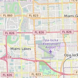 Hialeah Zip Code Map - Map Of Florida