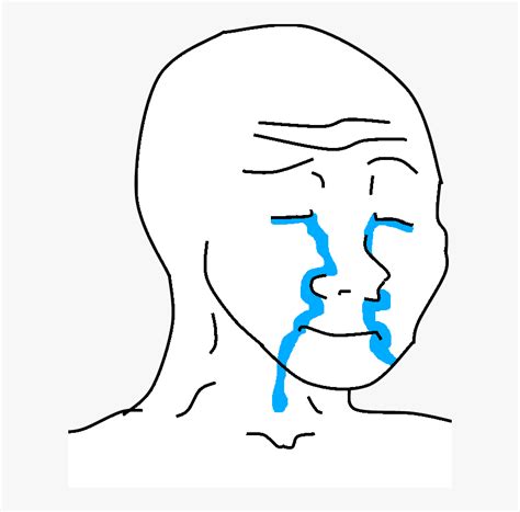 Crying Meme Png - Happy Crying Feels Guy, Transparent Png , Transparent Png Image - PNGitem