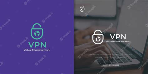 Premium Vector | Vpn logo design template