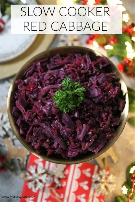 Slow Cooker Red Cabbage | Recipe | Slow cooker red cabbage, Slow cooker ...