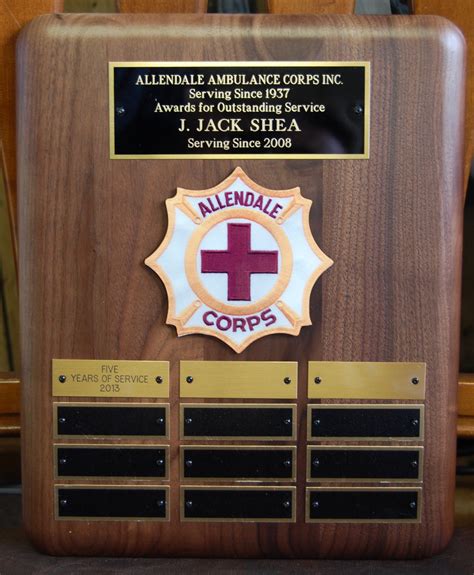 Custom Fire Department Plaques | Firefighters | American Trade Mark Co.