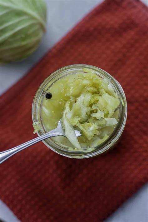 Fermented Cabbage (Sauerkraut) | Hilda's Kitchen Blog