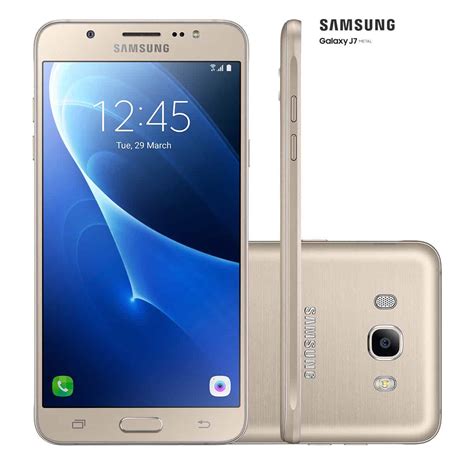 Smartphone Samsung Galaxy J7 Metal Dual Chip Android 6.0 Tela 5.5″ 16GB 4G Câmera 13MP ...