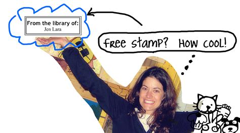 Upcycled Education: {Free} Self-inking custom stamp