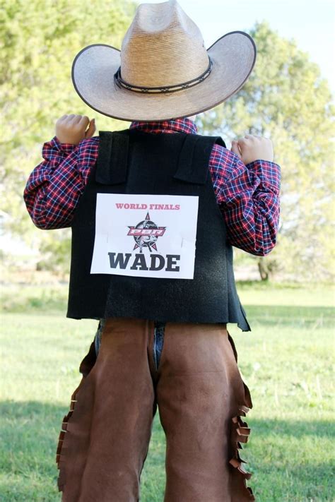 Last year, my son was into everything Rodeo Cowboy and was telling me he was going to be a bull ...