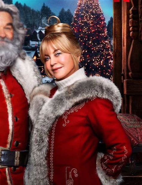 The Christmas Chronicles 2 Goldie Hawn Coat | Mrs. Claus Coat