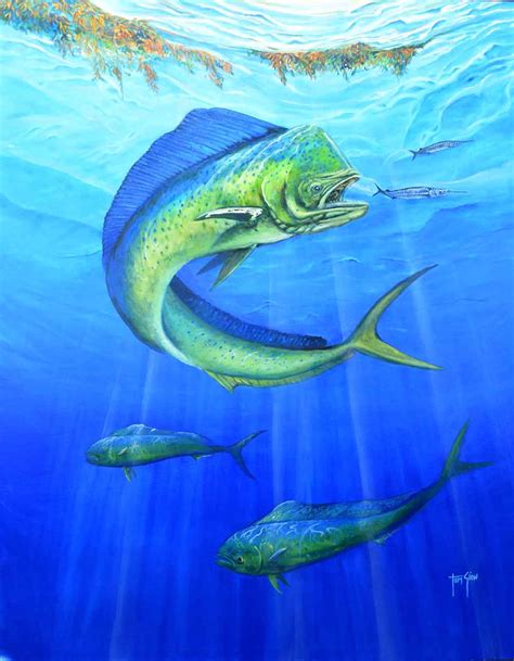 Ocean_Fish_Art_Paintings_Mahi_Manatee_Shark_Marlin_Sailfish