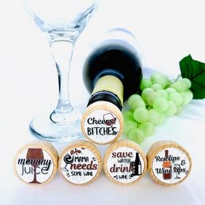 QTY 1 Fun Saying Wine Stoppers Girlfriend Gift Wine Stopper - Etsy