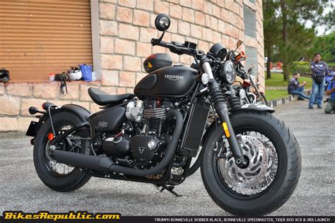 2018 Triumph Bonneville Bobber Black For Sale – Motorcylce