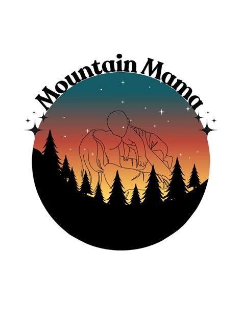 Mountain Mama PNG - Etsy