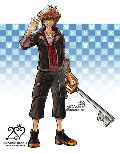 KH4 Sora art by @MCAshedesign : KingdomHearts