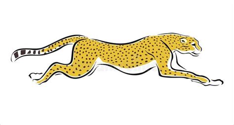 Cheetah running. Drawing of a cheetah running , #AD, #running, #Cheetah, #cheetah, #Drawing #ad ...