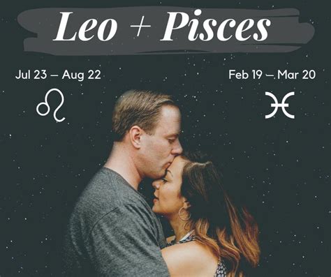 Pisces and Leo Relationship Compatibility (A Love Match Made in Heaven) | Pisces and leo, Pisces ...