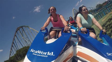 Wave Breaker: The Rescue Coaster at SeaWorld San Antonio - YouTube