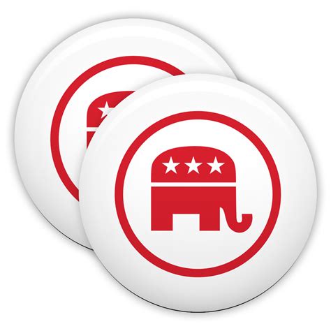 GOP Logo Buttons (Set of 2) – Official GOP Store