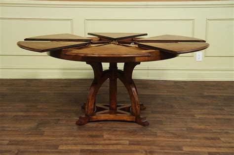 Solid Walnut Jupe Table~Arts and Craft Expandable Dining Table | Dining ...