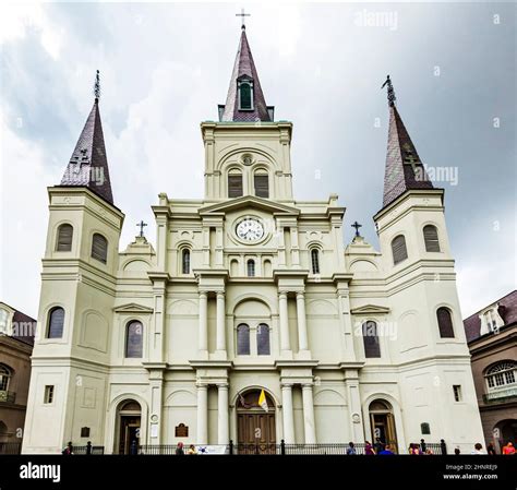 St. Louis Cathedral in New Orleans Stock Photo - Alamy