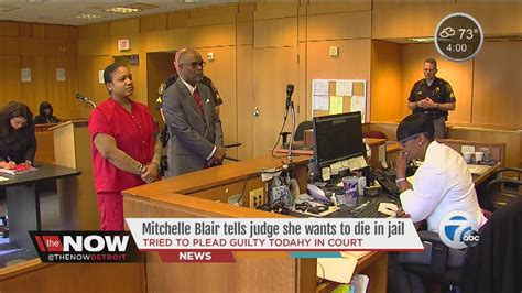 Mitchelle Blair bound over for trial, wants to plead guilty - YouTube