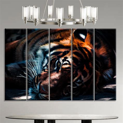 Tiger Canvas Print, Tigers Wall Art, Tiger Print, Tiger Canvas Art - Etsy