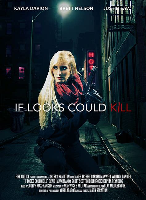 If Looks Could Kill Movie Poster by James Godin at Coroflot.com