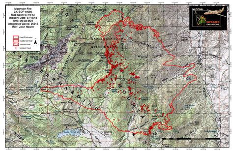 Mountain Fire on Mt. San Jacinto closes PCT - Pacific Crest Trail ...