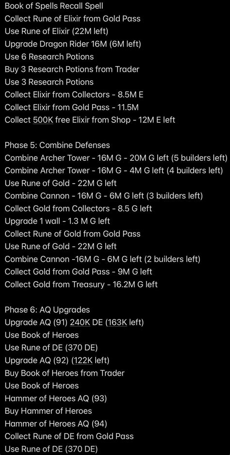 My TH16 Upgrade Plan (Max TH15) : r/ClashOfClans