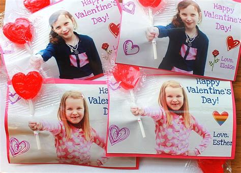 Custom Fun Photo Valentine's Day Cards! - Sellabit Mum | Valentine photo, Valentines diy kids ...