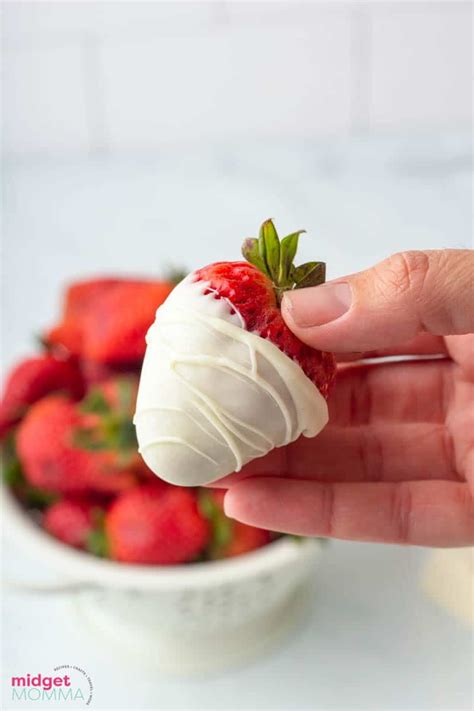 How to Make White Chocolate Covered Strawberries