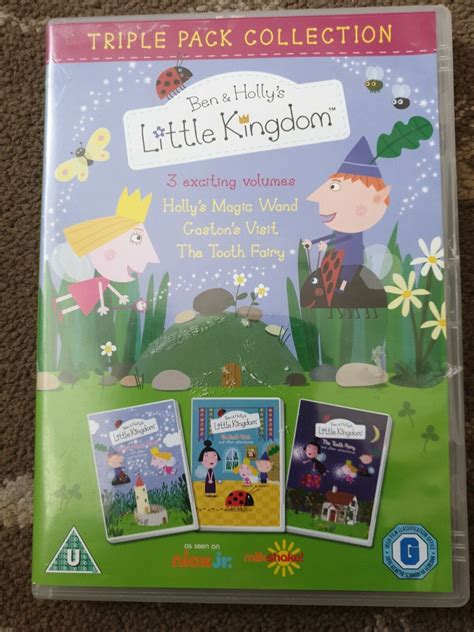 BEN AND HOLLY'S LITTLE KINGDOM DVD MAGIC WAND / GASTONS VISIT / TOOTH ...