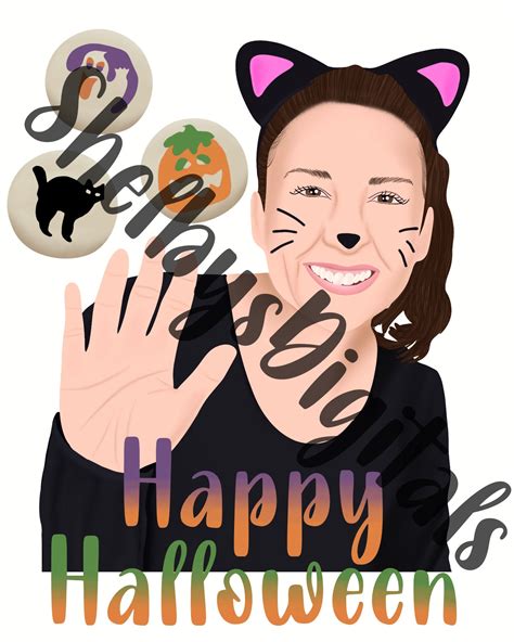 Ms Rachel Halloween Sublimation and Matching Seamless Files - Etsy