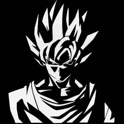 Dbz Dragon Ball Z Super Saiyan Goku Decal Sticker