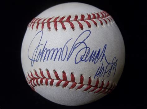 Lot Detail - Autographed & Inscribed Johnny Bench Official NL MLB Baseball