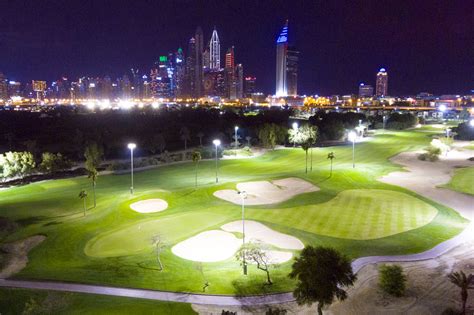 Emirates Golf Club, Night Golf | Dubai, UAE Golf Course