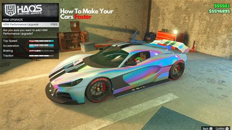 How To Make Your Cars Faster HSW Upgrade GTA Online PS5 Content | Fast cars, Gta online, Gta