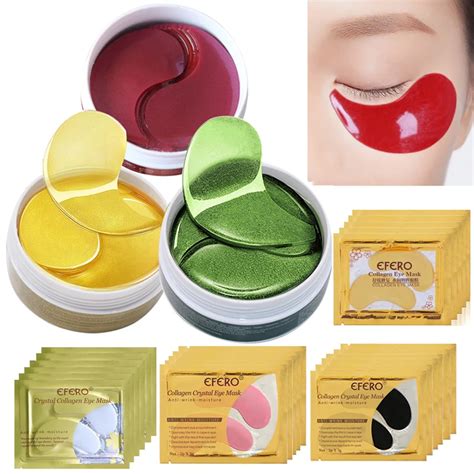 60pcs Collagen Eye Mask Eye Patches Under the Eyes Dark Circles Puffiness Wrinkles Moisturizing ...