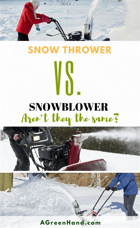 Snow Thrower Vs Snowblower: How Are They Different?