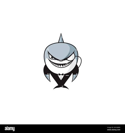 Shark logo or character design Stock Vector Image & Art - Alamy