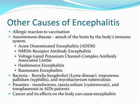 Encephalitis Treatment