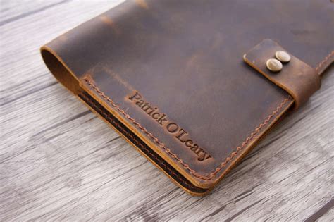 Handmade Leather Journal | Mens Leather Journal | Flix Gifts