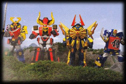 Zords - Power Rangers Samurai