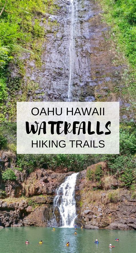 Manoa Falls + Waimea Falls, Oahu Hawaii. Waterfalls in Oahu with some popular hikes in Hawaii ...