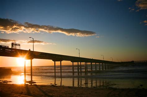 brooke: Ocean Beach pier at sunset.