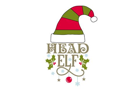 Head Elf SVG Cut file by Creative Fabrica Crafts · Creative Fabrica