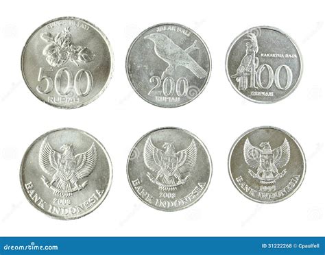 Indonesian Rupiah Coins stock photo. Image of horizontal - 31222268