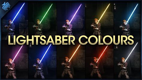 Star Wars Jedi Fallen Order Lightsaber Colours How To