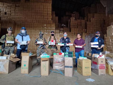 BOC seizes P1.4 billion worth of smuggled cigarettes in Sulu warehouse | Inquirer News