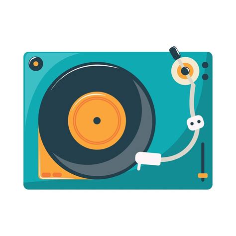 turntable vinyl player 10793286 Vector Art at Vecteezy