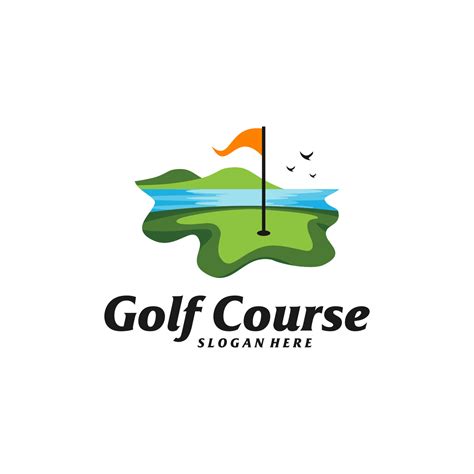 Set of Golf course Logo Design Template. Golf course logo concept vector. Creative Icon Symbol ...